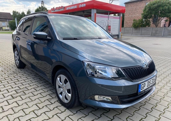 Skoda Fabia cena 42900 przebieg: 63870, rok produkcji 2017 z Międzyrzecz małe 781